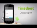 Timesheet Tutorial - android work time tracking
