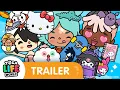 SOMETHING CUTE HAS ARRIVED Hello Kitty and Friends Furniture Pack Trailer Toca Life World