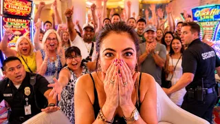 Casino Security Panicked When My FULLSCREEN WIN Had Everyone ROARING!!