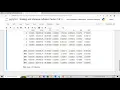 Scaling and Variance Inflation Factor VIF in Jupyter Notebook