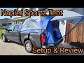 Napier Sportz Truck Tent Setup And Review Nissan Frontier