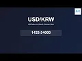 USD to KRW Today US Dollar vs South Korean Won 11 October 2025 USD Rising KRW Falling 1