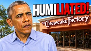 Obama HUMILIATED Himself over "Cheesecake Factory" Scandal!
