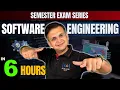Complete Software Engineering in one shot Semester Exam Hindi
