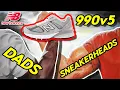 Why is Everyone OBSESSED with New Balance 990 CUT IN HALF Made is USA V5