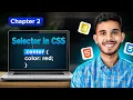 Complete Selectors in CSS Frontend Developer Course Chapter 2
