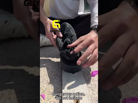 One wrong nail can ruin your day. Get safety shoes #safetyshoes#SafetyShoeTest #IndustrialBoots