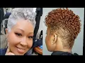 15 Most Trendiest Short Hairstyles for African American Women II Flattery Bobs Cut Tapered and TWA