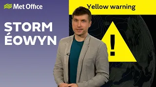 21/01/2025 – Storm Éowyn – Met Office weather forecast UK