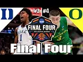 #3 Duke vs #4 Oregon - 2020 NCAA Tournament Final Four - Simulation