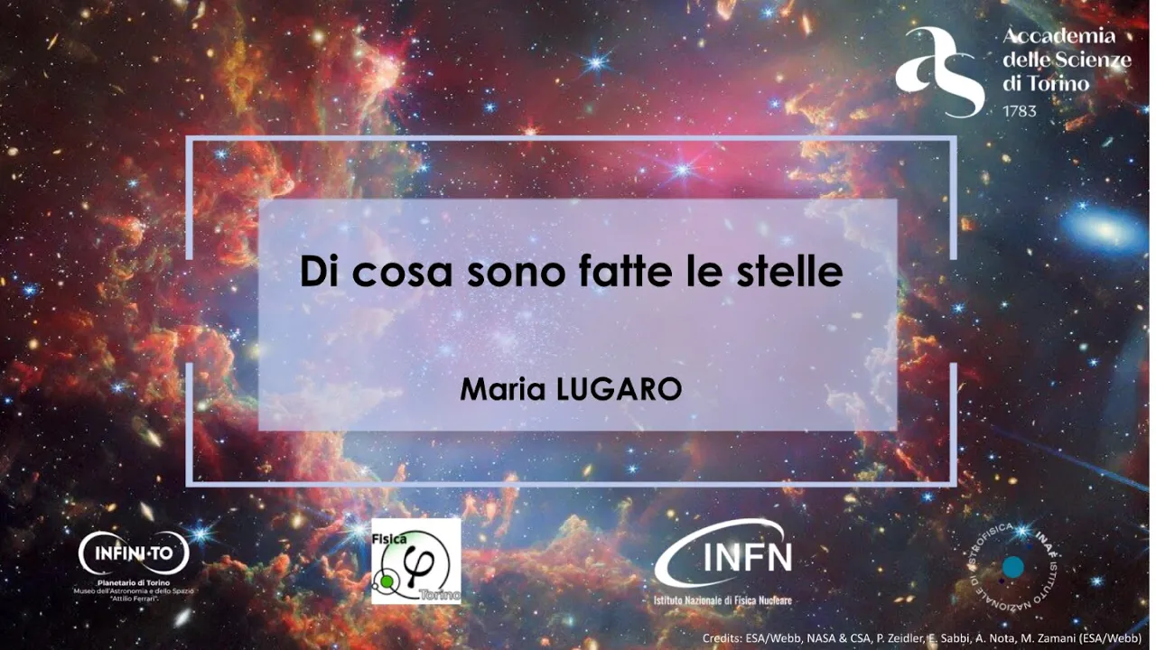 Maria Lugaro, Di cosa sono fatte le stelle
