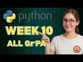 Python Week 10 All GrPA IITM