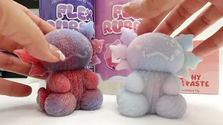 Firmer Squishes - 1:1 vs 3:1 Ratio Axolotl Squishy Mix Comparison