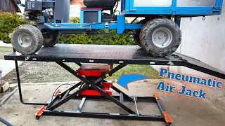 ⭐ Is This the Best Lift Table? Motorcycles, Lawn Tractors, ATVs? - No problem for it!