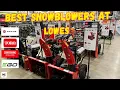 Discover The Best Snow Blowers At Lowes - Ariens Craftsman Toro And Ego