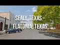 Sealy Texas to Flatonia Texas Drive with me on a Texas highway
