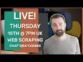 Python Web Scraping LIVE 3 QnA - Chat