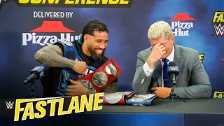 Download FULL SEGMENT – Cody Rhodes and Jey Uso's CAN’T MISS WWE Fastlane Press Conference MP3