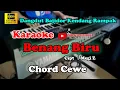Download Lagu Benang Biru Karaoke Chord Cewe | Bajidor Kendang Rampak