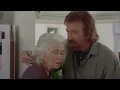 Top Dog - Chuck Norris Visiting His Mom Eating A Banana