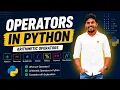 Operators Introduction Arithmetic operators