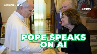 Rockhurst president meets Pope Leo speaks on responsible AI use