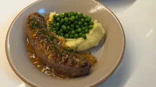 bangers and mash
