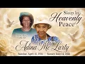 Celebration of Life for Adina McLarty