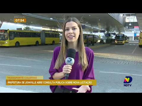 Prefeitura de Joinville abre consulta pública sobre nova licitação do transporte coletivo