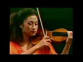 Kyung Wha Chung plays Bach violin concerto No.1 (1982)