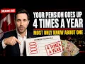 Your Pension Goes Up 4 Separate Times a Year Here s the Calendar Nobody Sends You