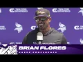 Brian Flores Talks Start of 2026 Minicamp Harrison Smith Growth of Jalen Redmond Young Players