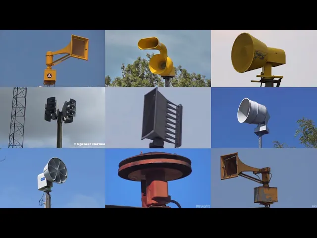 Download MP3 Outdoor Warning Sirens Collection #2