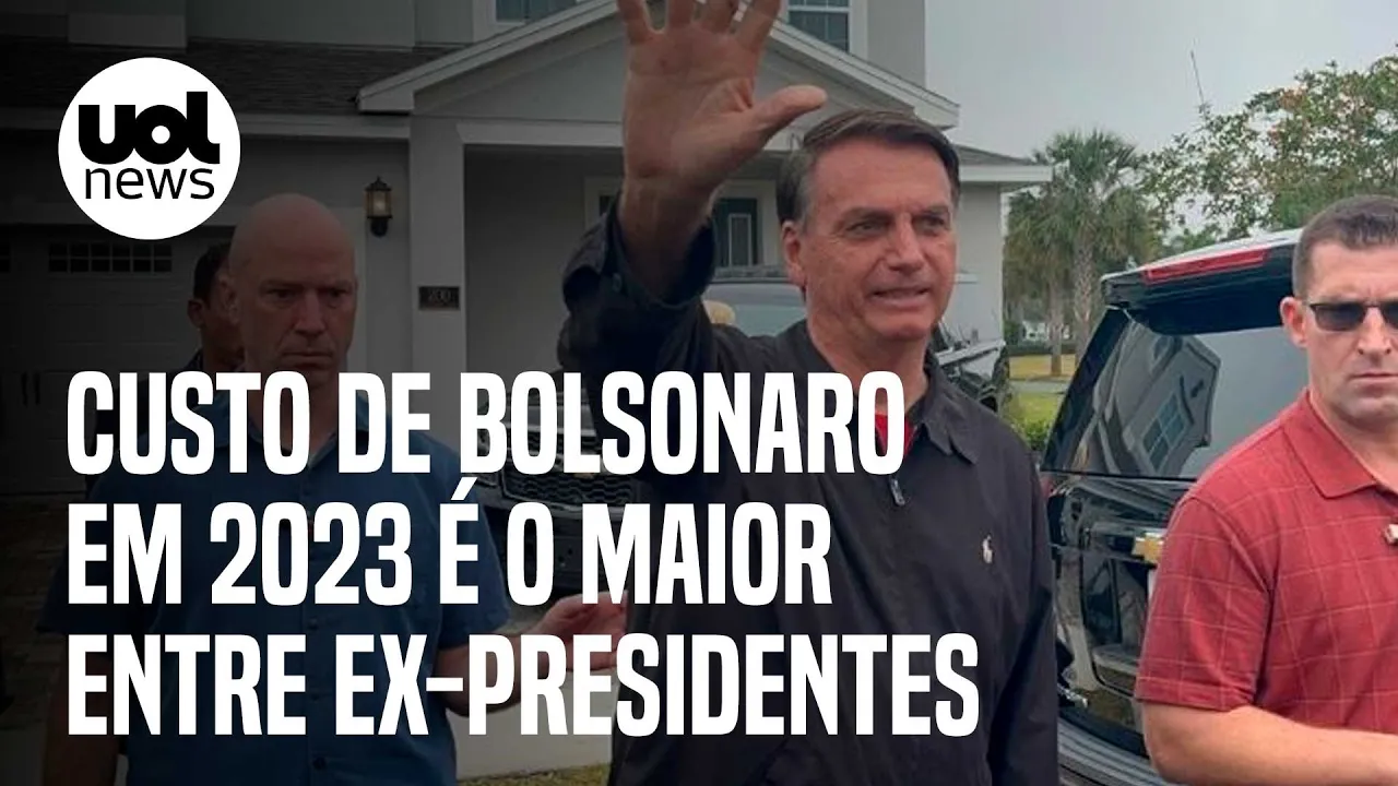 Custo Bolsonaro: Com ida aos EUA, gastos com Bolsonaro em 2023 têm maior custo entre ex-presidentes