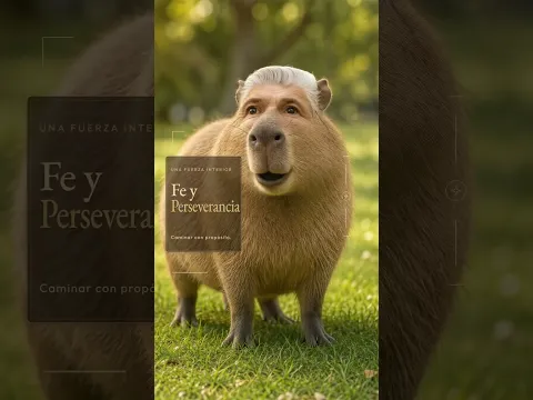 Capybara Mynor  El Camino Sabio #capibara   #capcut #capybara