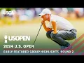2024 U S Open Round 2 Featured Group Scottie Scheffler Rory McIlroy Xander Schauffele