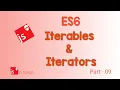 ES6 Part - 09 Iterables and Iterators Iteration Custom data ES6 Features JSNinja