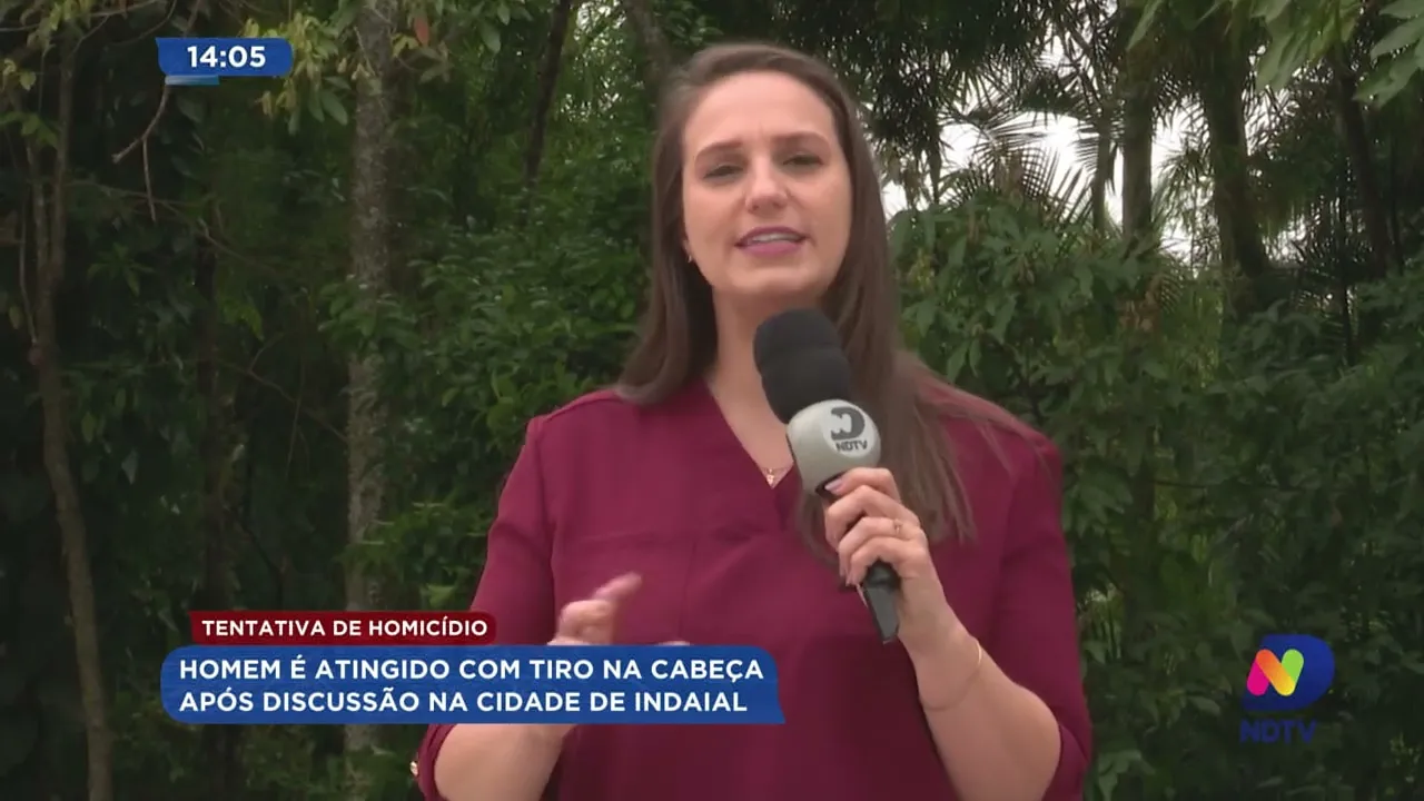 Homem é atingido com tiro na cabeça após discussão em Indaial