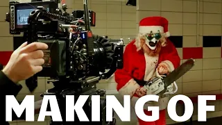Making Of TERRIFIER 3 Best Of Behind The Scenes Stunt Rehearsals Makup Design For Art The Clown 