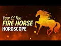 Year Of The Fire Horse 2026 Horoscopes Are Here For Each Chinese Zodiac Sign