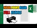 Download Lagu CARA PRINT AGAR FULL KERTAS DI EXCEL | FIAN COMPUTER