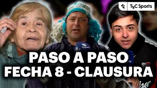 LA REACCIÓN de los HINCHAS de RIVER, VÉLEZ, SAN LORENZO Y + | PASO A PASO - FECHA 8 - CLAUSURA 🔥🗣️