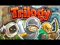 I 300 d the Kingdom Rush Trilogy with ONLY ONE Tower