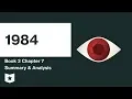 1984 Book 2 Chapter 7 Summary Analysis George Orwell