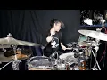 Aimer - Zankyou Sanka drum cover  (Demon Slayer SS2 Opening )