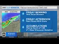 Snow coming Friday -