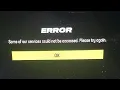 Madden 24 servers down Madden servers down and Not working Error some of service could not