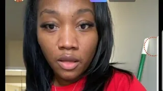 ReganKay answering questions on ig live