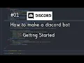 Discord js Tutorial Series Episode Getting Started
