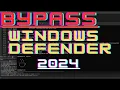 Bypass Windows Defender 2024 - Windows Cyber Security